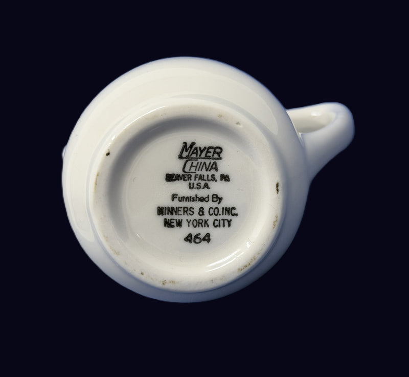 SAVANNAH: 1962 - Nuclear symbol cream pitcher