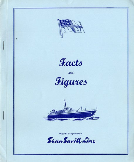 Various Ships - Shaw Savill company history from 1960 w/ fleet list