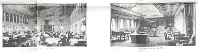 HOMERIC: 1922 - Big cruise plan from 1935