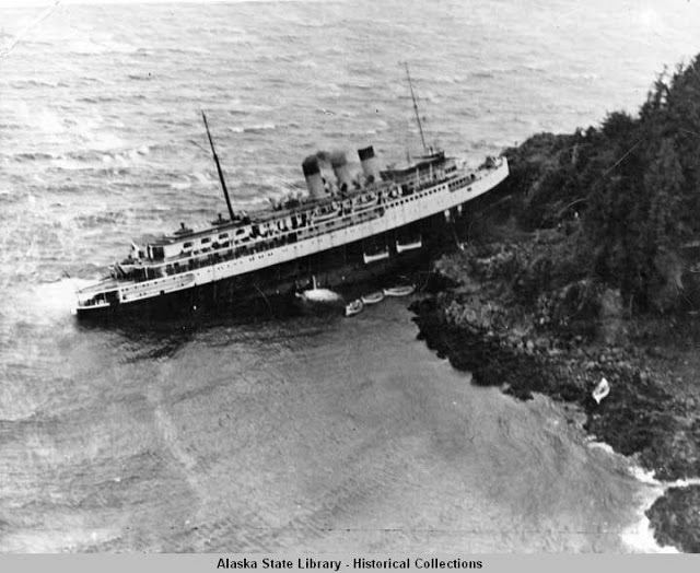 PRINCESS KATHLEEN: 1925 - Deck plan of wreck ship