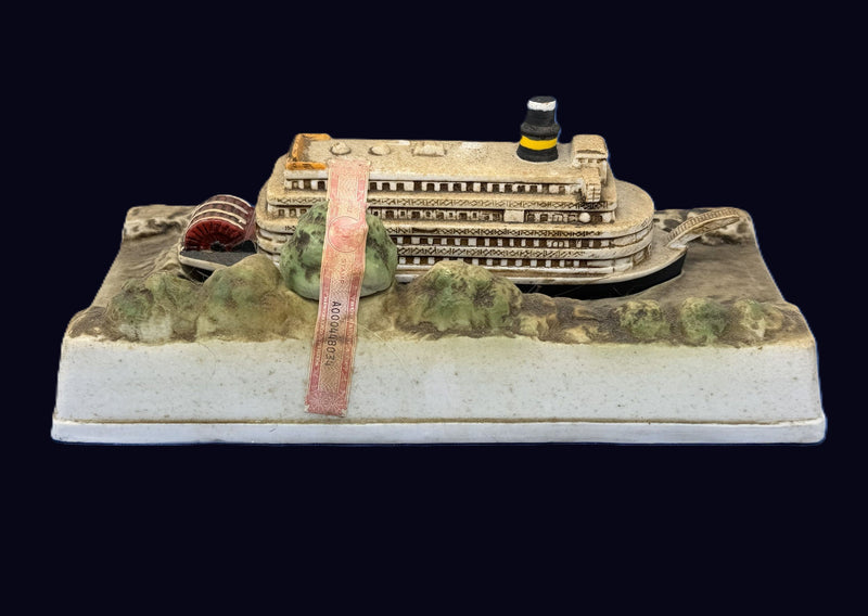 DELTA QUEEN: 1926 - Bourbon bottle ceramic model