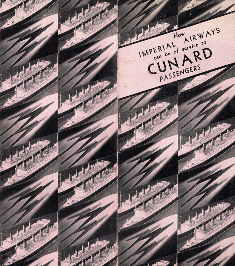 Various: pre-war - 1932 Cunard & Imperial Airways brochures