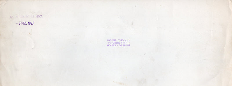LEONARDO DA VINCI: 1960 - Large-format pre-maiden photos