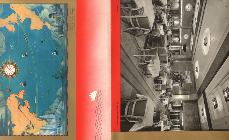 MAURETANIA: 1939 - Ultra-deluxe intro brochure from 1939