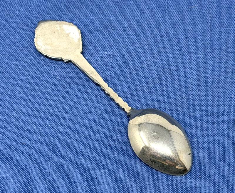 QUEEN MARY: 1936 - Souvenir spoon w/ CWS medallion