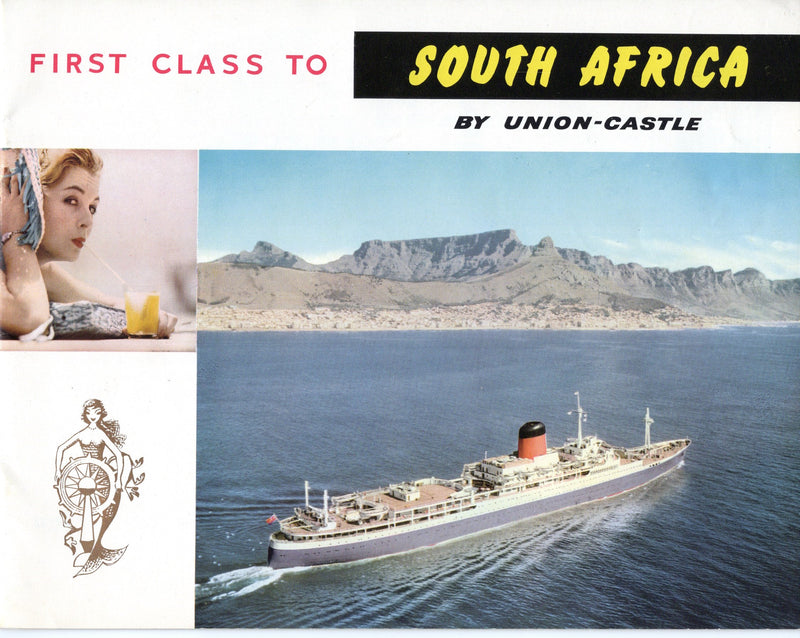 Various Ships - Deluxe 1959 Union-Castle First Class interiors brochure