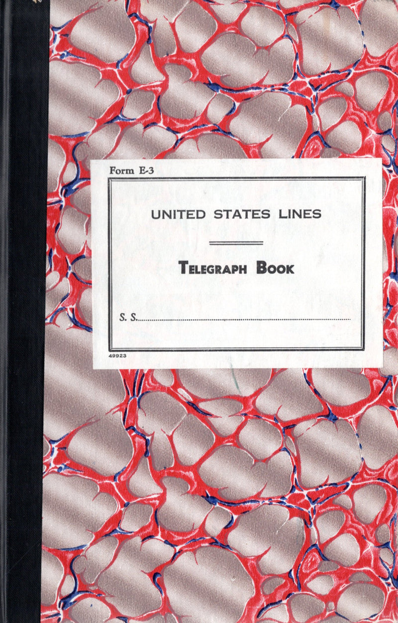 UNITED STATES: 1952 - Unused "Telegraph Book" from bridge