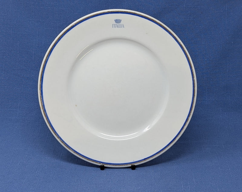 Various Ships - Italian Line Cabin Class luncheon plate by Ginori