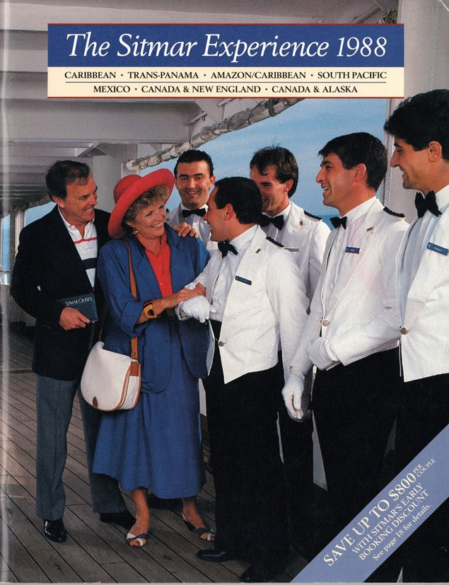FAIRSEA, FAIRWIND & FAIRSKY - "The Sitmar Experience 1988" - line bought out & closed