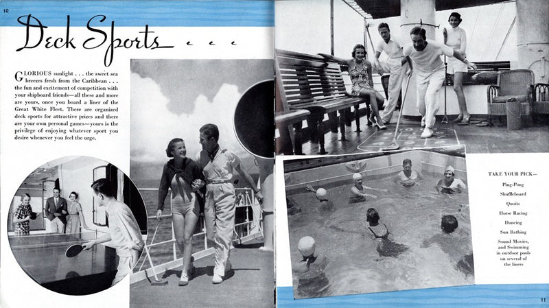 Various: pre-war - United Fruit Company interiors brochure