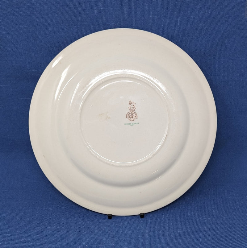 MONARCH OF BERMUDA & QUEEN OF BERMUDA - Bird of Paradise dinner plate