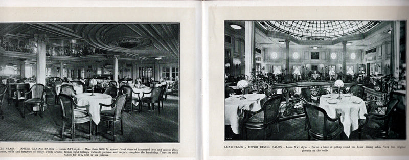 GIULIO CESARE: 1922 - Prestige intro interiors brochure w/ inlaid cover