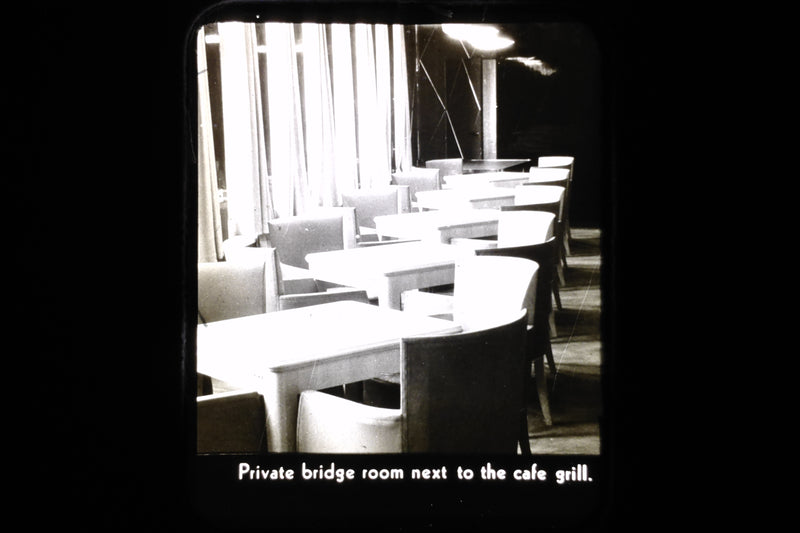 NORMANDIE: 1935 - 15 "Tru-View" 35 mm slides with wonderful details