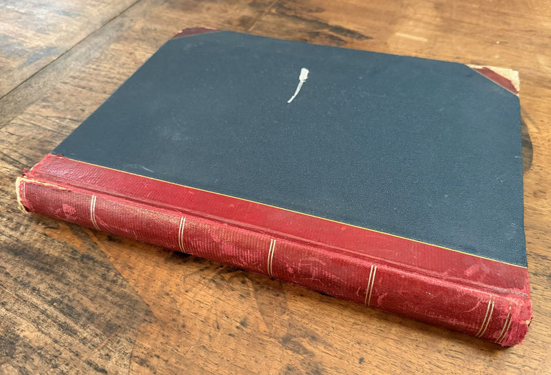 Various: pre-war - 1907 scrapbook w/ Cunard & Dominion lines ephemera