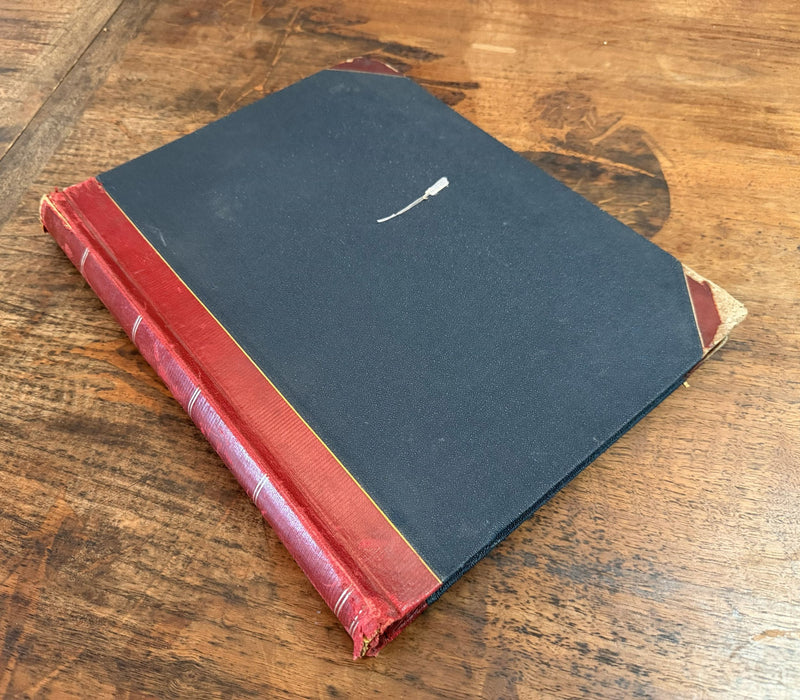 Various: pre-war - 1907 scrapbook w/ Cunard & Dominion lines ephemera