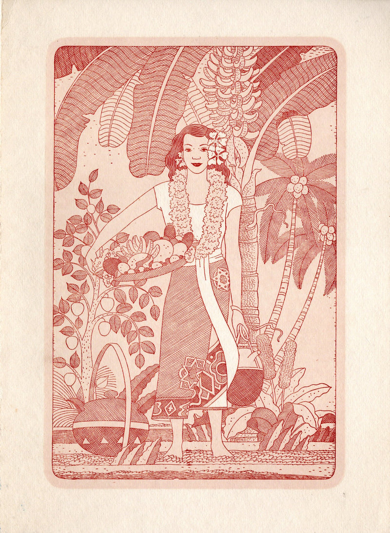 MARIPOSA: 1932 - 5 menus & pax list from July 1941 voyage