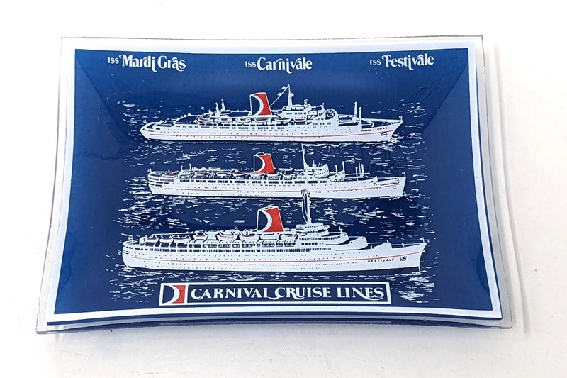 MARDI GRAS, CARNIVALE & FESTIVALE - Souvenir dark blue pin tray of 3 pioneers