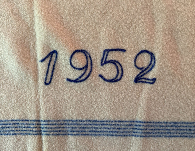 Various Ships - 1952 CGT wool blanket #2
