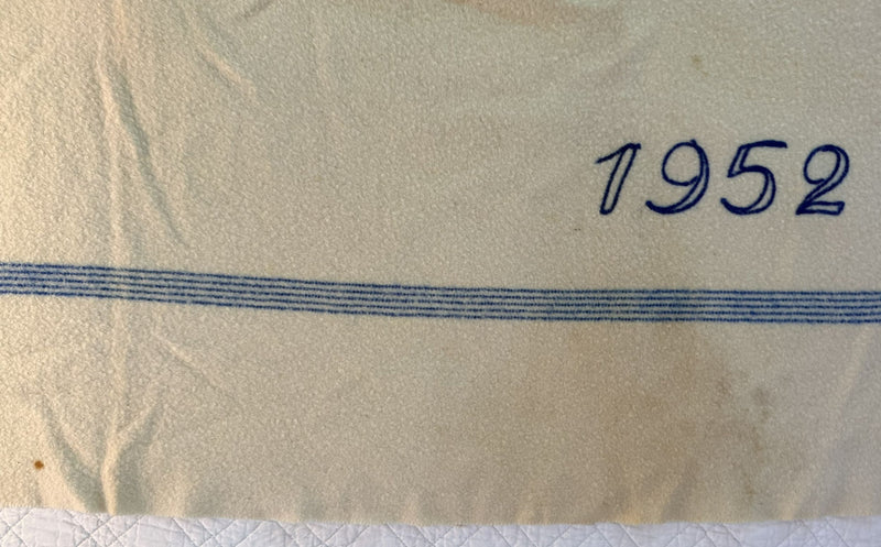 Various Ships - 1952 CGT wool blanket #2