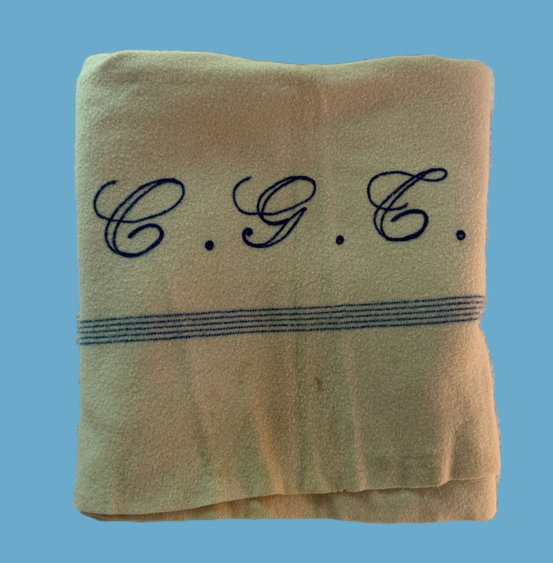 Various Ships - 1952 CGT wool blanket #2
