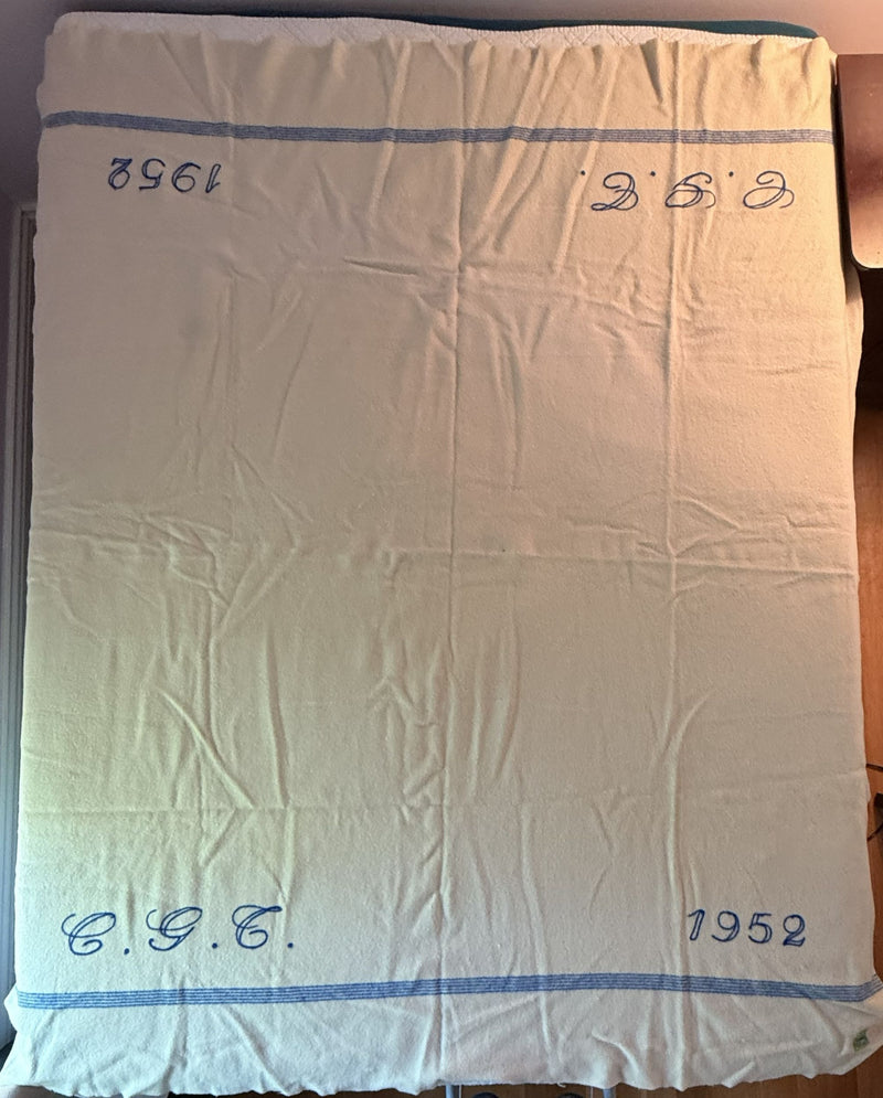 Various Ships - 1952 CGT wood blanket #1