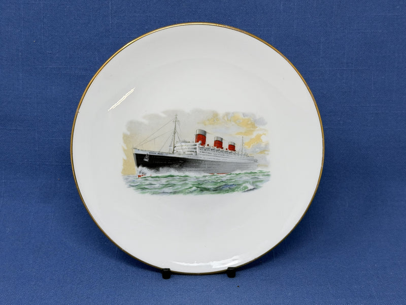 QUEEN MARY: 1936 - Souvenir fine bone china portrait plate