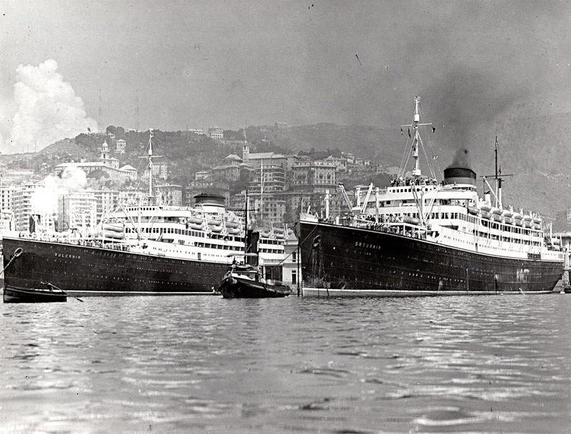 SATURNIA & VULCANIA - Detailed photo at Genoa