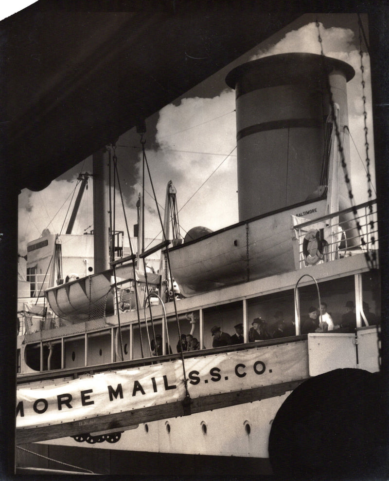 CITY OF BALTIMORE: 1919 - 8 original publicity photos from IMM offices