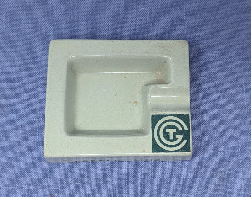 NORMANDIE: 1935 - Famed Jean Luce "cube" ashtray