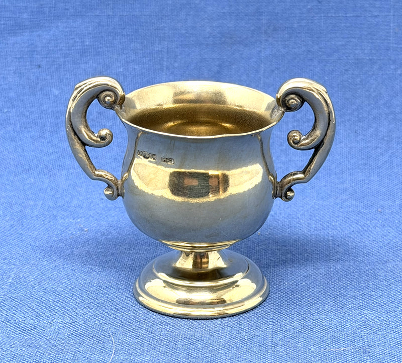 BELGENLAND: 1923 - Silverplated souvenir loving cup