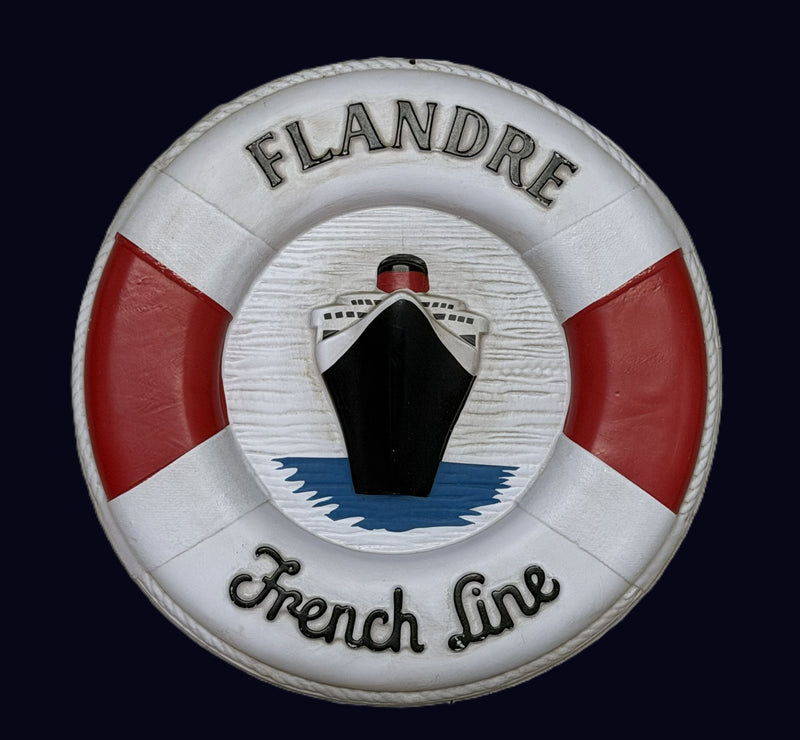 FLANDRE: 1953 - Life ring agency wall display