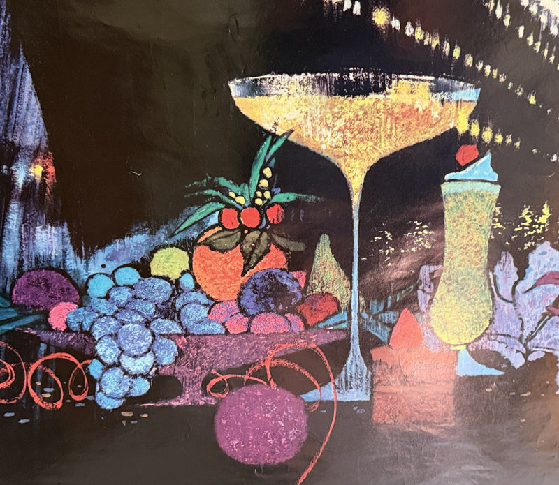 FRANCE: 1962 - Original Bob Peak travel agency poster from early 1960s
