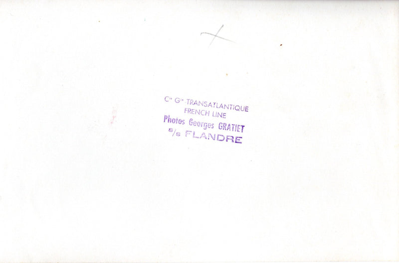 FLANDRE: 1952 - 2 professional photos - calm waters & rough seas