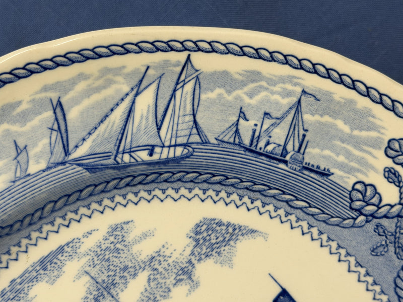 AQUITANIA: 1914 - Mason's Ironstone portrait plate