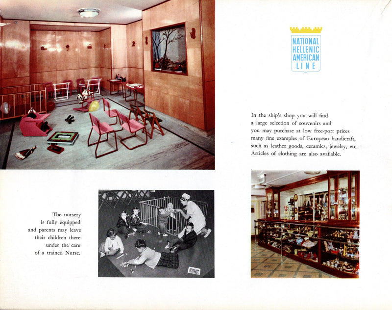 QUEEN FREDERICA: 1927 - Deluxe color interiors from 1961