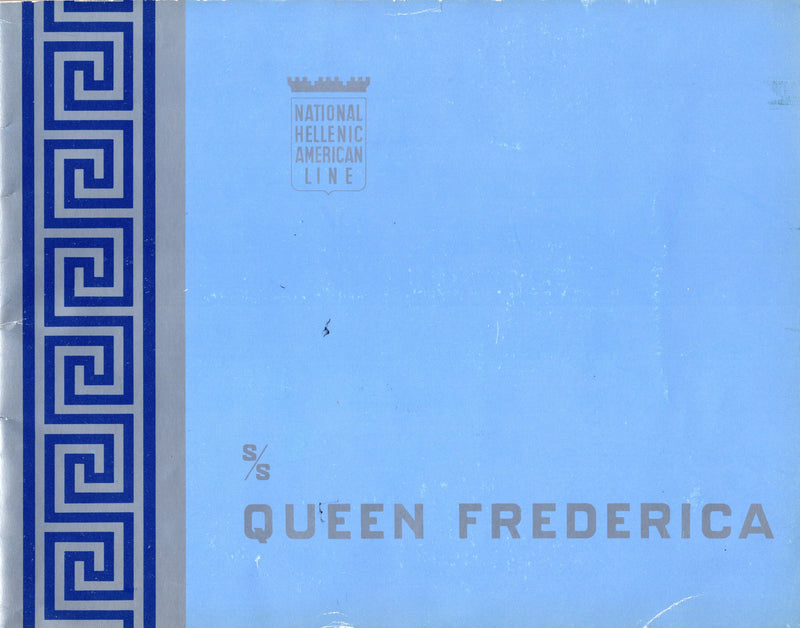 QUEEN FREDERICA: 1927 - Deluxe color interiors from 1961