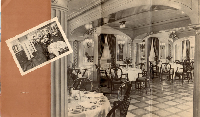 CABO DE HORNOS & CABO DE BUENA ESPERANZA: 1921 - 1948 interiors brochure
