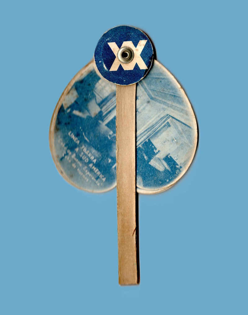 CABO DE HORNOS & CABO DE BUENA ESPERANZA: 1921 - Novelty fold-out fan w/ interiors