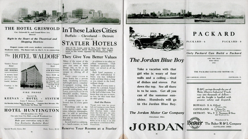 Various: pre-war - 1924 D&L Lines 60-page fleet & services brochure
