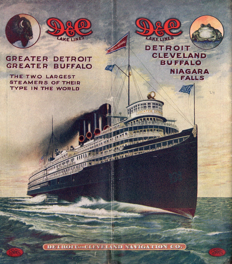 Various: pre-war - 1924 D&L Lines 60-page fleet & services brochure