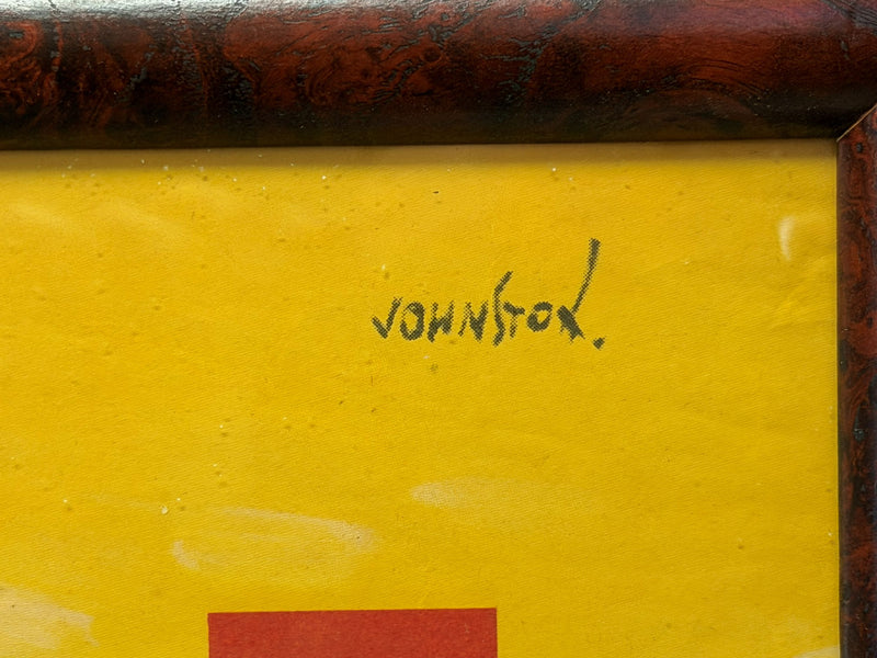 EDINBURGH CASTLE/PRETORIA CASTLE - Original 1950s agency poster by Johnston