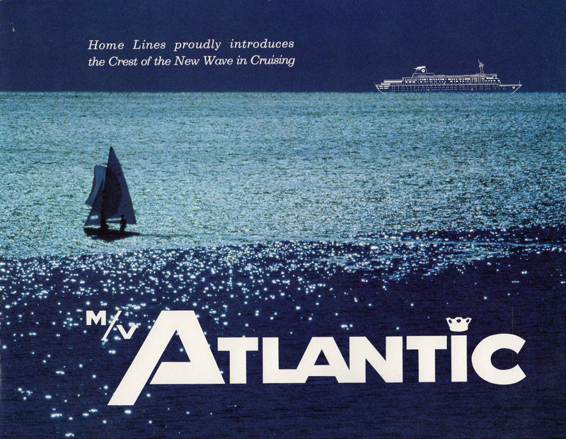 ATLANTIC: 1982 - Deluxe pre-maiden voyage intro brochure