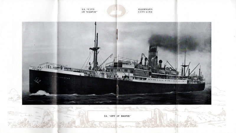 CITY OF NAGPUR: 1922 - Interiors brochure circa 1922