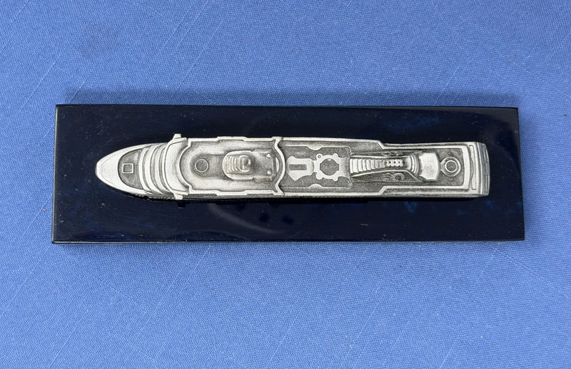 OCEAN PRINCESS: 2000 - Pewter model on base