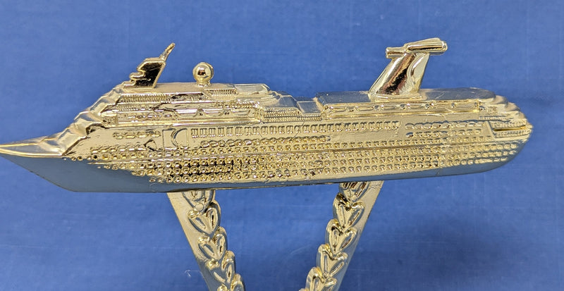 ECSTASY: 1991 - Sparkly gold inaugural season trophy