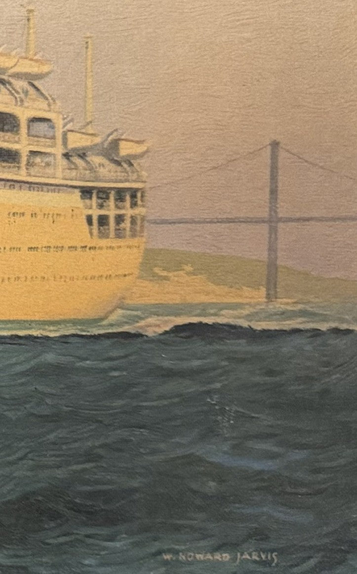 ORSOVA: 1954 - Agency portrait outbound from San Francisco