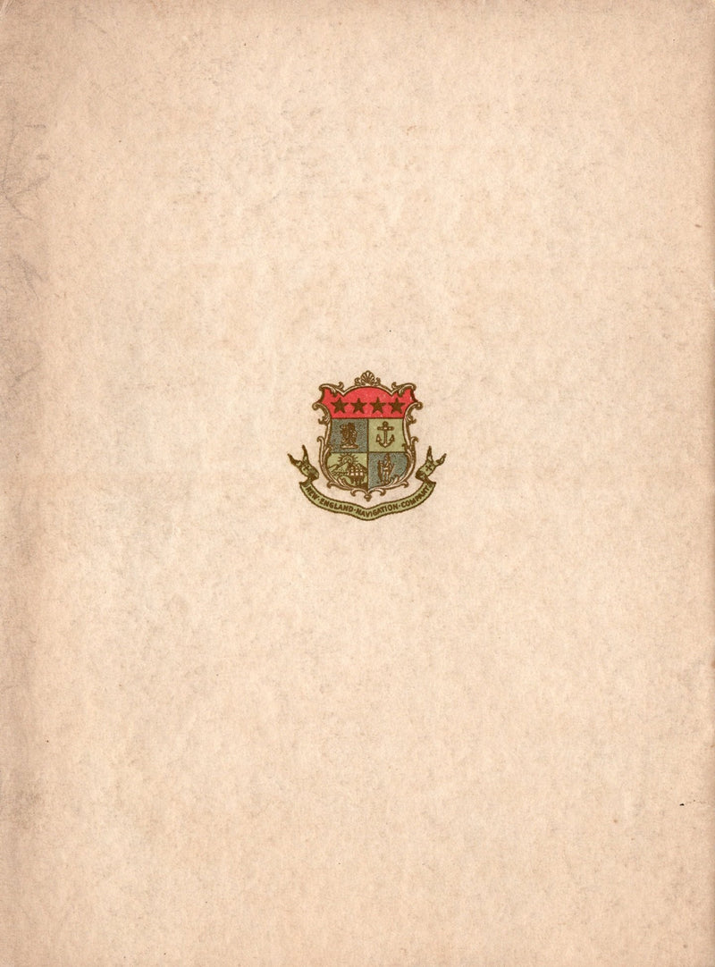 COMMONWEALTH: 1909 - Intro brochure w/ interiors for grand coastal steamer