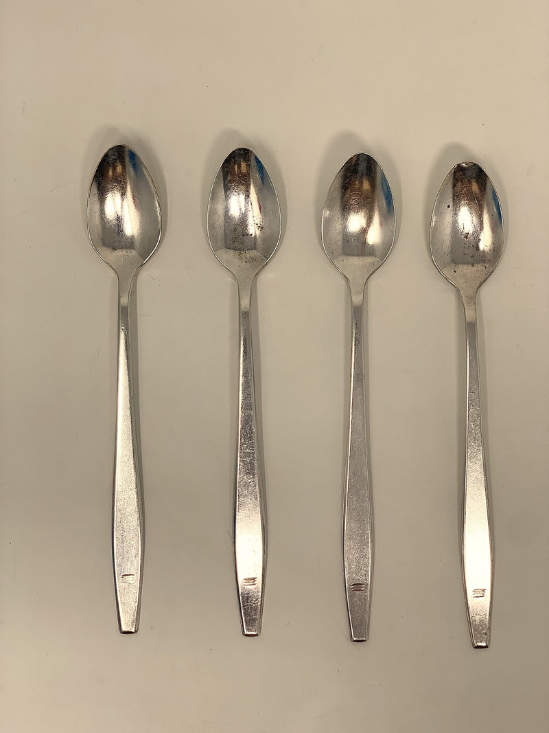 Various Ships - 4 Holland America Cruises ice tea spoons