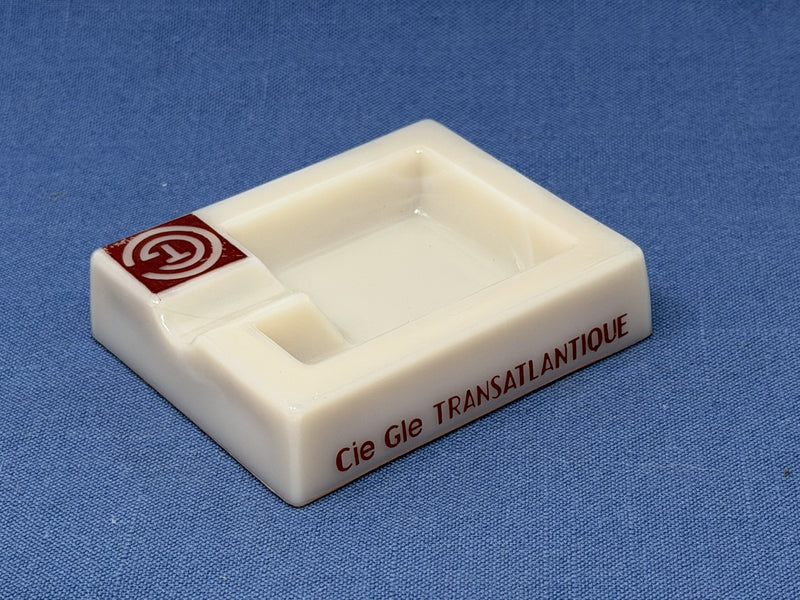 FRANCE: 1962 - "Cube" ashtray in pinkish-tan