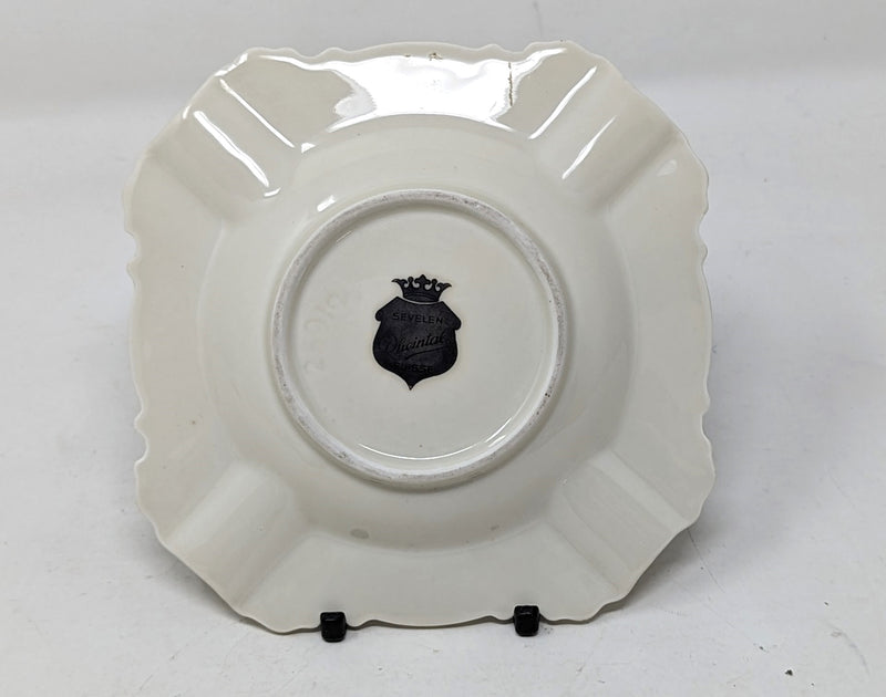 AROSA SKY: 1949 - Porcelain portrait ashtray for short-lived service